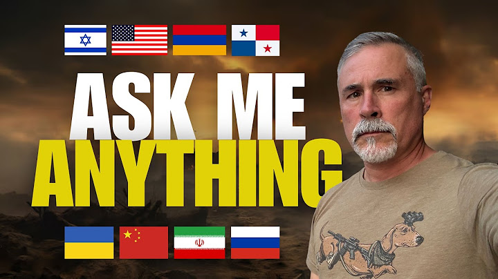 LIVE: Ask Chuck Holton Anything – Middle East, Israel, Ukraine, Panama and More
