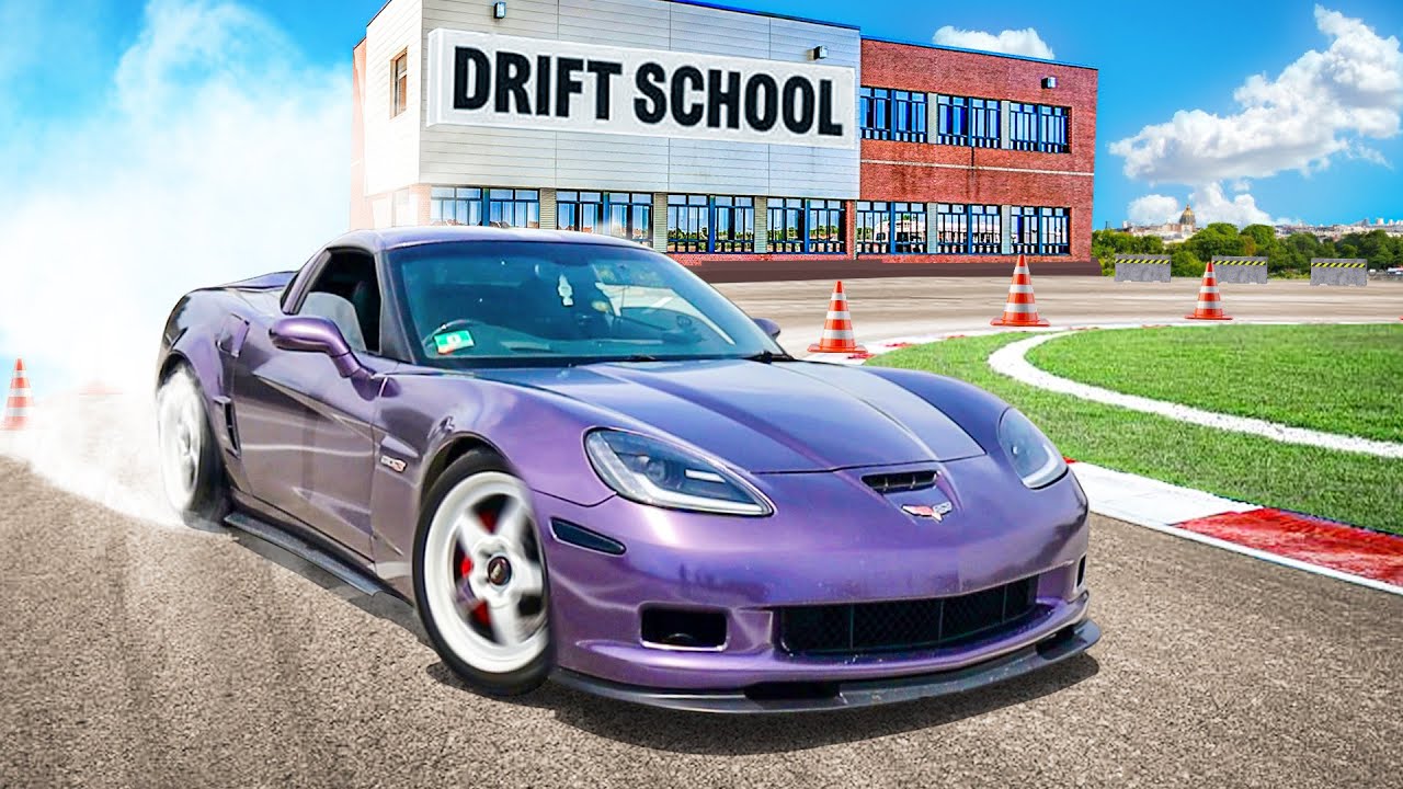 Learning to Drift My CORVETTE With NO Experience…