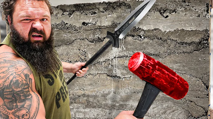 World's Strongest Man vs 100 Layers of Concrete! -...