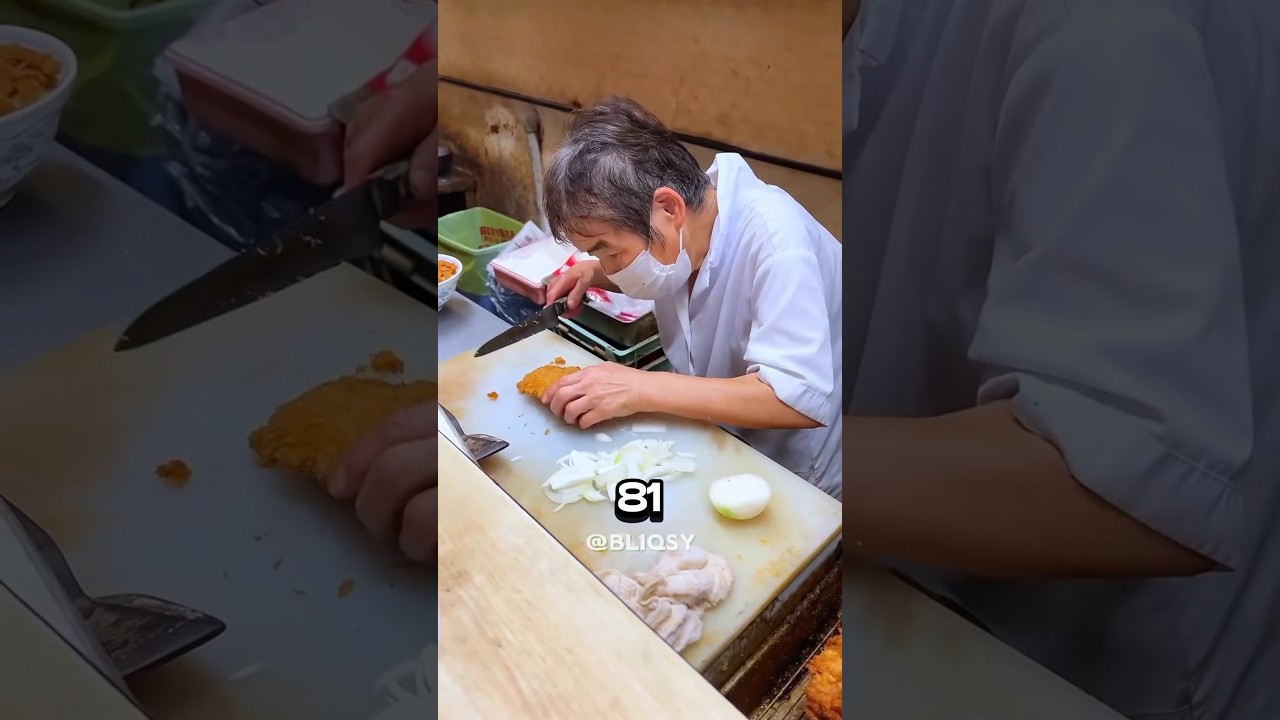 81-летняя японская бабушка до сих пор управляет своим рестораном 🇯🇵