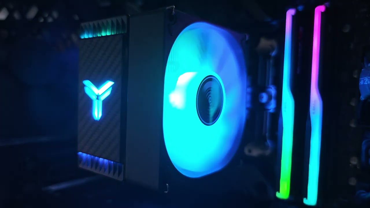 Вентилятор кулера JONSBO CR 1400 EVO ARGB сниженная скорость вращения 1562 rpm