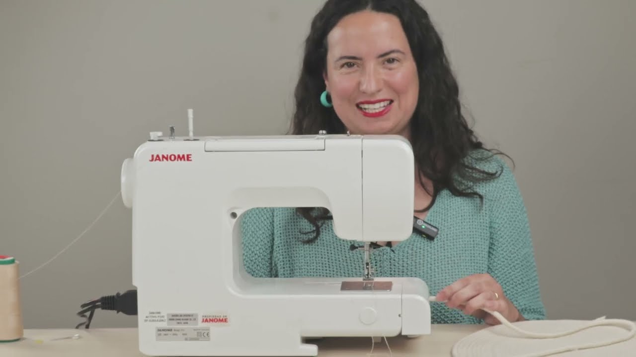 Cestería con máquina de coser con Andrea Valencia de @costuraentretenida@andreavalencia7197