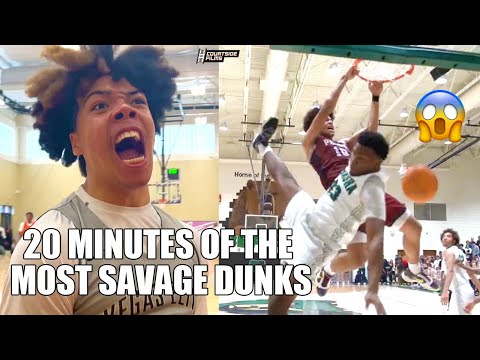20 MINUTES OF THE MOST SAVAGE DUNKS!