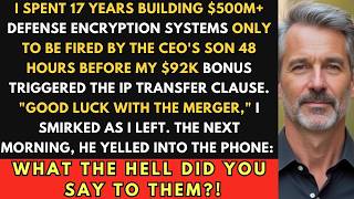 I Was Fired by CEO's Son 48H Before $92K Bonus—I Owned $320M Tech That Bankrupted Them. Net Worth