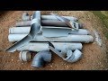 Пиролиз канализационных пластиковых труб (эксперимент №34)