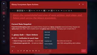 Glassy Editor — Markdown Editor Walkthrough