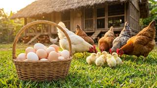 We raise chicks and laying hens naturally - in our small, free-range chicken farm.
