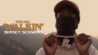 Yung Mal "Walkin'" (Live Performance) | Sunset Sessions