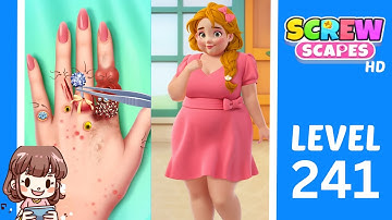 Screwscapes Level 241 Solution Walkthrough