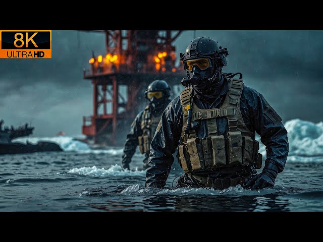 U.S. Navy SEALs｜The Russian Oil Rig Hostage Rescue Operation｜Modern Warfare 2 Remastered｜8K class=