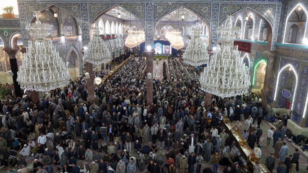 #البث_المباشر | الختمة القرآنية الرمضانية | الجزء التاسع | الصحن الحسيني الشريف