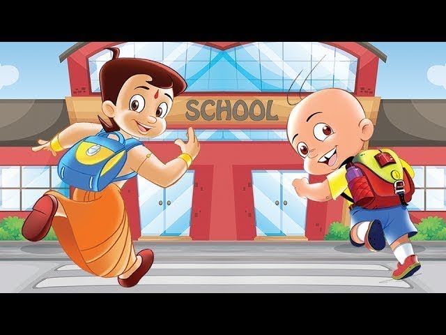 Mighty Raju and Chhota Bheem's - Chalo School Chale - YouTube