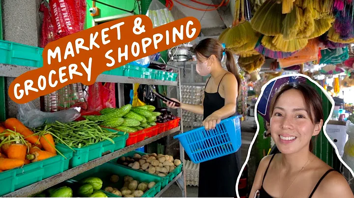 Market & Grocery Shopping with me + Ref Restock! || Andi Manzano Reyes