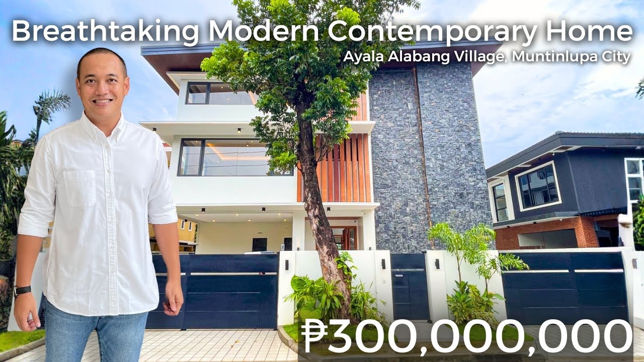 House Tour 404 | Breathtaking Modern Contemporary Home in Ayala Alabang Village, Muntinlupa City
