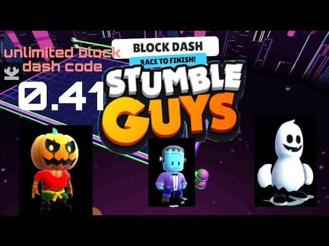 MELHOR MOD MENU STUMBLE GUYS 0.41.1 ATUALIZADO!! 🤖 Block Dash