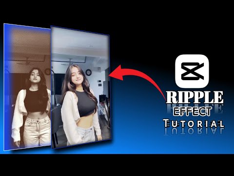 Trending Ripple Effect Edit In Capcut | Instagram Reels Edit Tutorial 🍁#trending #videoediting
