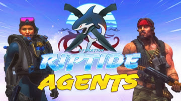 All Riptide Agents Showcase - Voices & Sleeves  [CSGO]