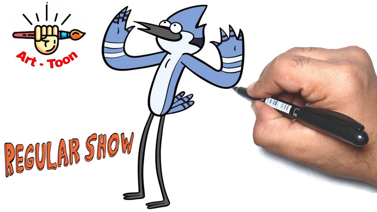 How to Draw Mordecai ( Regular Show ) « Drawing & Illustration ::  WonderHowTo
