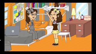 Childish Sister Irma Annoys Older Sisteraisha