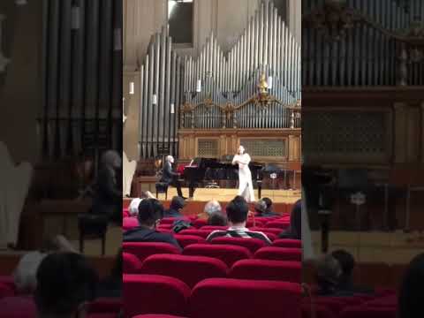 Video voce di donna,ponchielli-mezzo soprano Zhangmingxin