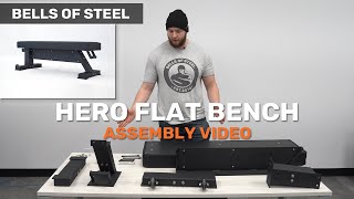 Bells of Steel Assembly Video // Hero Heavy-Duty Weight Bench