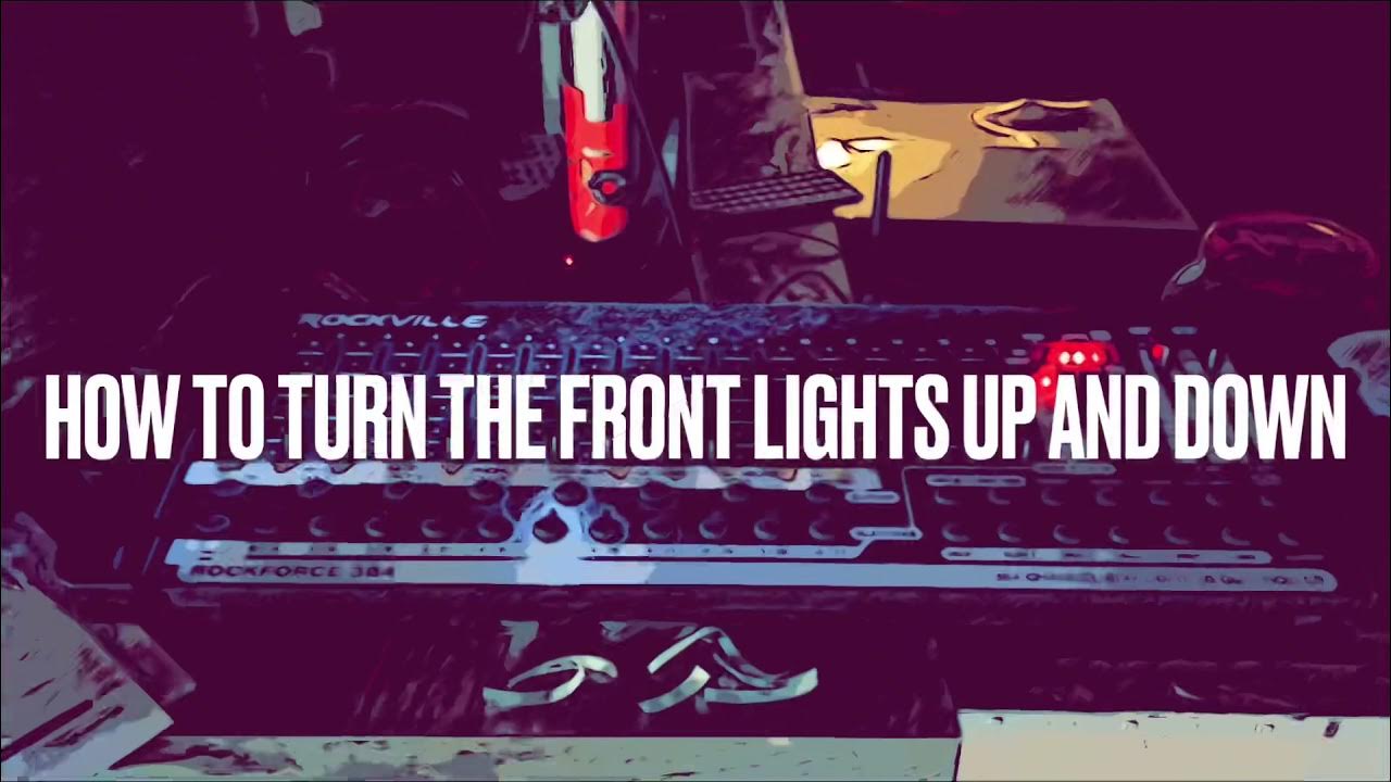 How to use the Rockville Dmx Controller YouTube