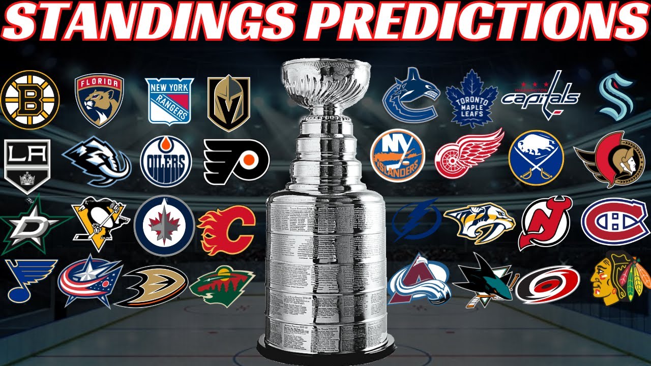 Прогнозы турнирной таблицы НХЛ 2025–26: матчи плей-офф и победитель Кубка Стэнли