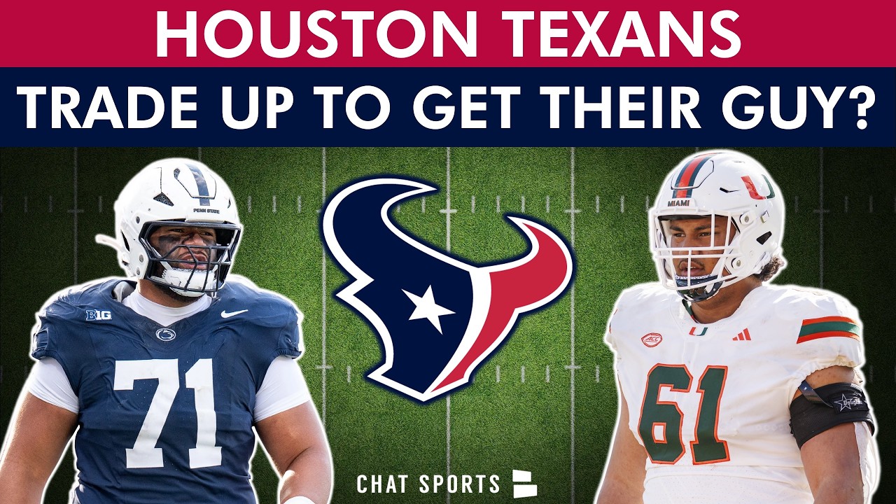 Houston Texans Draft Rumors: Nick Caserio TRADING UP For 1 Of The Top NFL Draft Prospects?