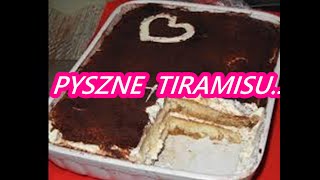 Tiramisu Z Mascarpone Z Domowym Biszkoptem Błyskawiczne Ciasto Deser Przepis Rezept-Tort Nr.130