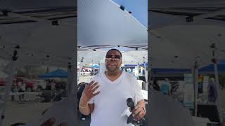 Senior Pastor B. Wright is at the Boots of Hope Health Fair!👢