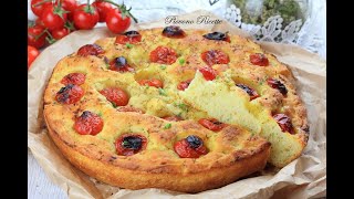 FOCACCIA PUGLIESE CON PATATE alta, soffice ed ideale per essere farcita - LA RICETTA PERFETTA!