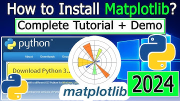 How to Install Matplotlib on Windows 10/11 [ 2024 Update ] in Python 3.12.2