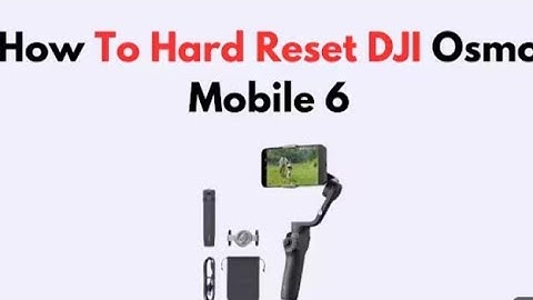 How to Hard Reset DJI Osmo Mobile 6 (Step-by-Step Factory Reset )#DJI Mobile6 #HardReset #GimbalTips