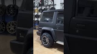 Modifikasi Mobil Daihatsu Taft Ganti Velg Hsr Asakota R15