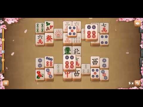 Mahjong Flowers - Easy - Полное прохождение