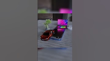 How I Made 3D Car And Mobile Animation In Blender. #shorts #shortsvideo