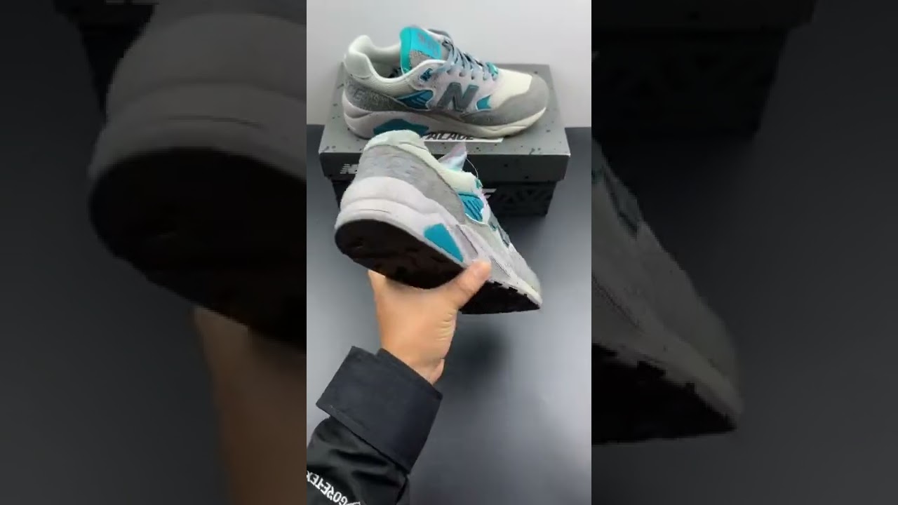 Palace Skateboards x New Balance 580 Grey Teal