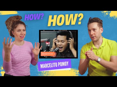 HOW!? How does he do that? Vocal coach couple react to Marcelito Pomoy - Narito Ako