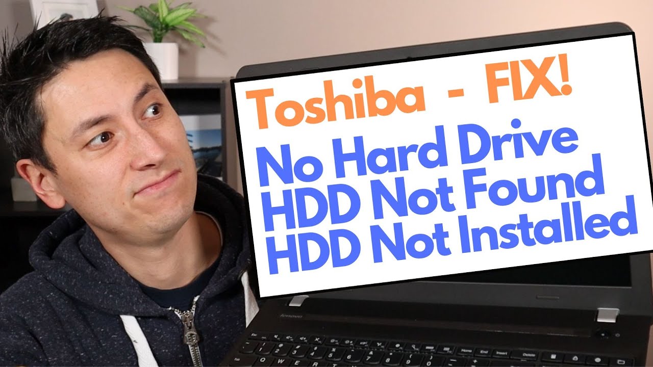 Toshiba Portable Hard Drive Not Recognized