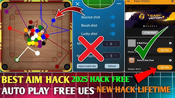 Carrom Pool New Hack Ev Loader 💯 Free Aim Hack Bitaim Auto Play Hack Carrom Pool Ev Loader Best Aim💚