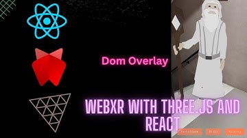 3d model in real world along with animations using Dom Overlay | React Three Fiber and Webxr api