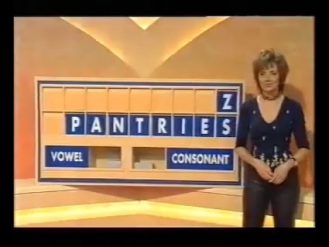 Carol Vorderman Late 90's Skintight Leather - YouTube