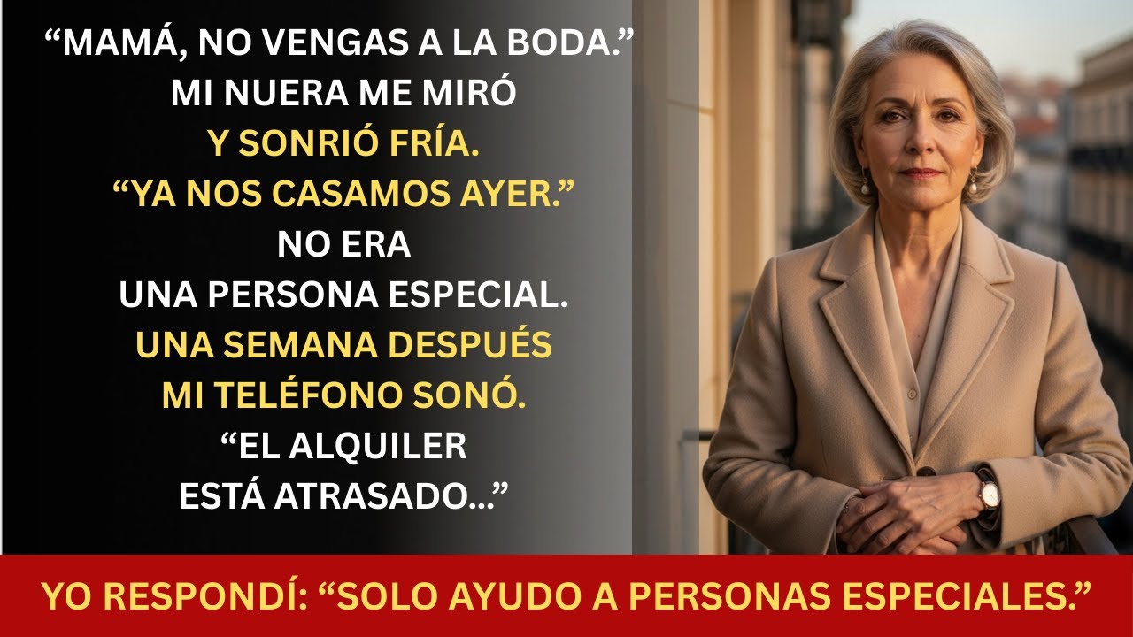 Mi Nuera Dijo: ‘Ya Nos Casamos Ayer’… Luego Me Pidió Dinero