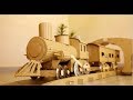 How to Make a Highly Detailed Train out of Cardboard