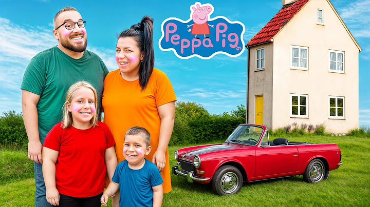 PEPPA PIG U STVARNOM ŽIVOTU