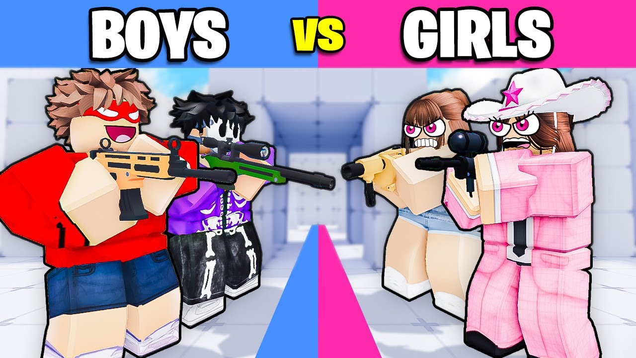 BOYS vs GIRLS In Roblox Rivals!