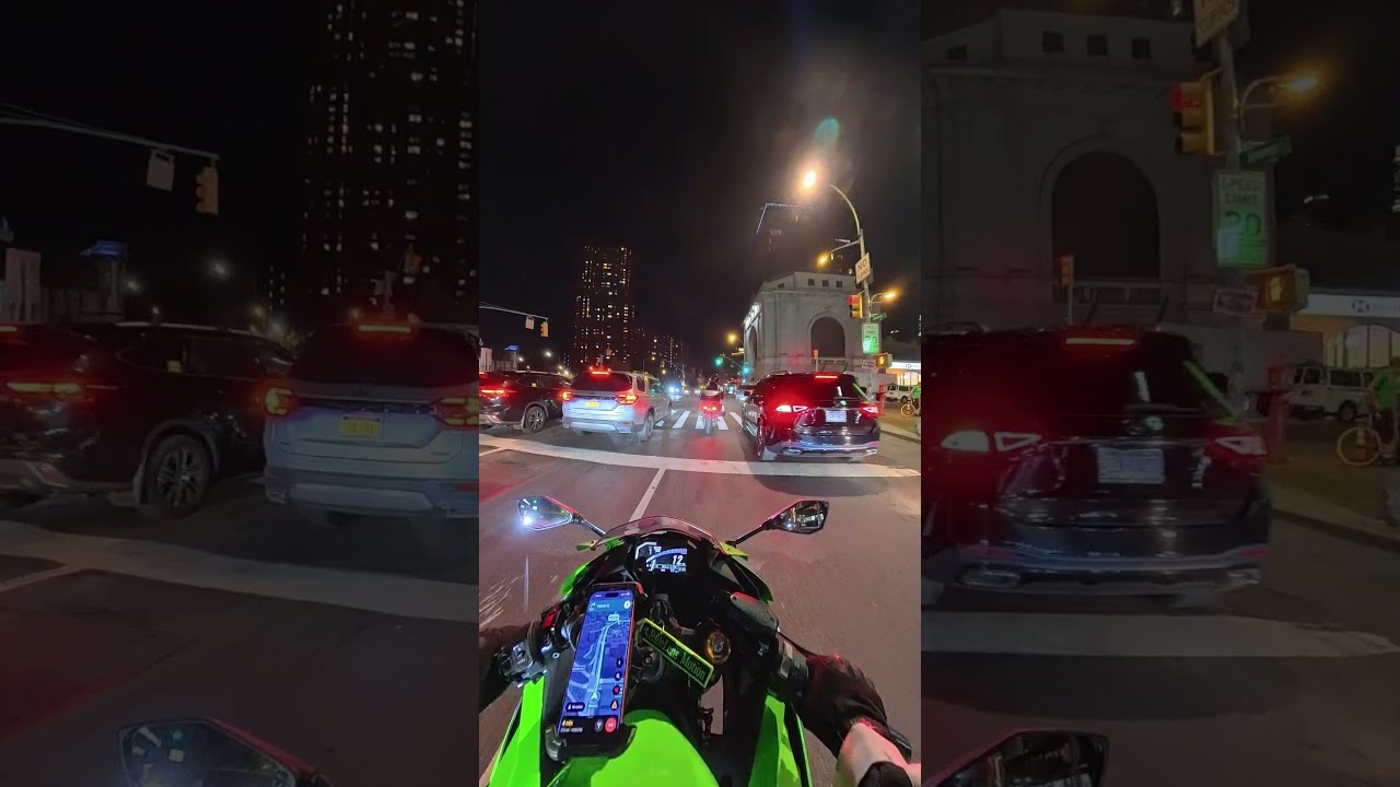 NYC Streets, ZX-4RR Sound #shorts - YouTube