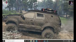 SPINTIRES INDONESIA OFFROAD MENGGUNAKAN TOYOTA FORTUNER screenshot 2