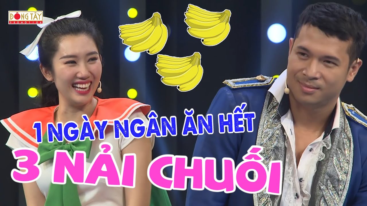 Trương Thế Vinh ngỡ ngàng vì Thúy Ngân thú nhận có thể ĂN 3 NẢI CHUỐI trong ngày |7 Nụ Cười Xuân #22