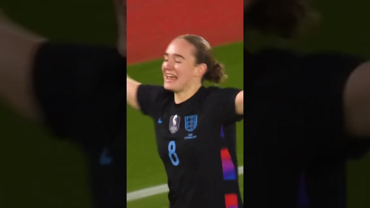 First Goal For The Lionesses, Lucia’s smile says it all 🥹